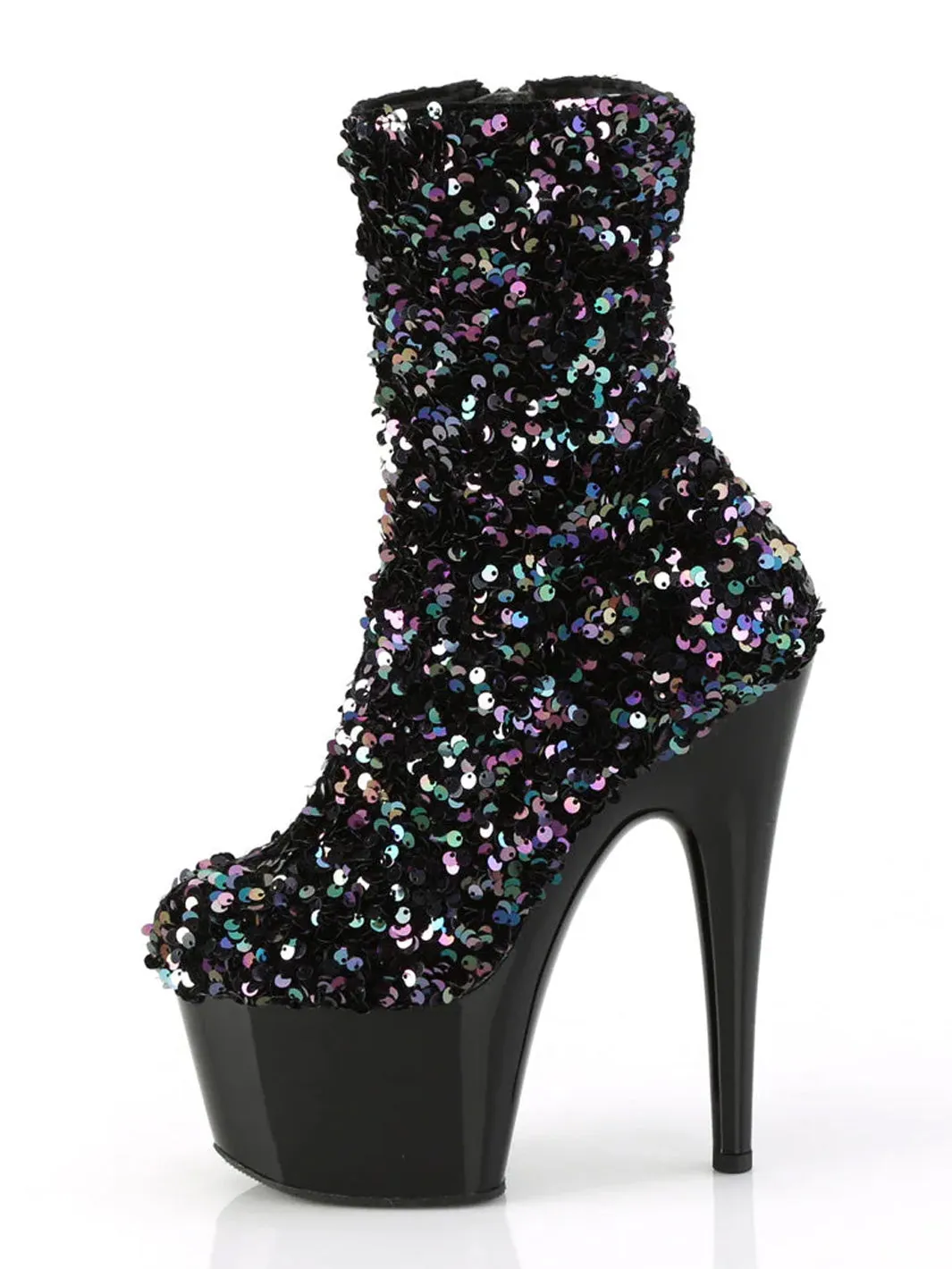 ADORE-1042SQ - BLACK MULTI GLITTER ✰ PRE ORDER ✰