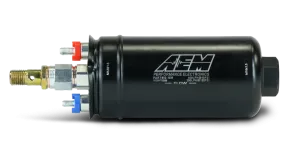 AEM 50-1009 400lph Inline High Flow Fuel Pump. 400lph@40psi, 300LPH@120psi