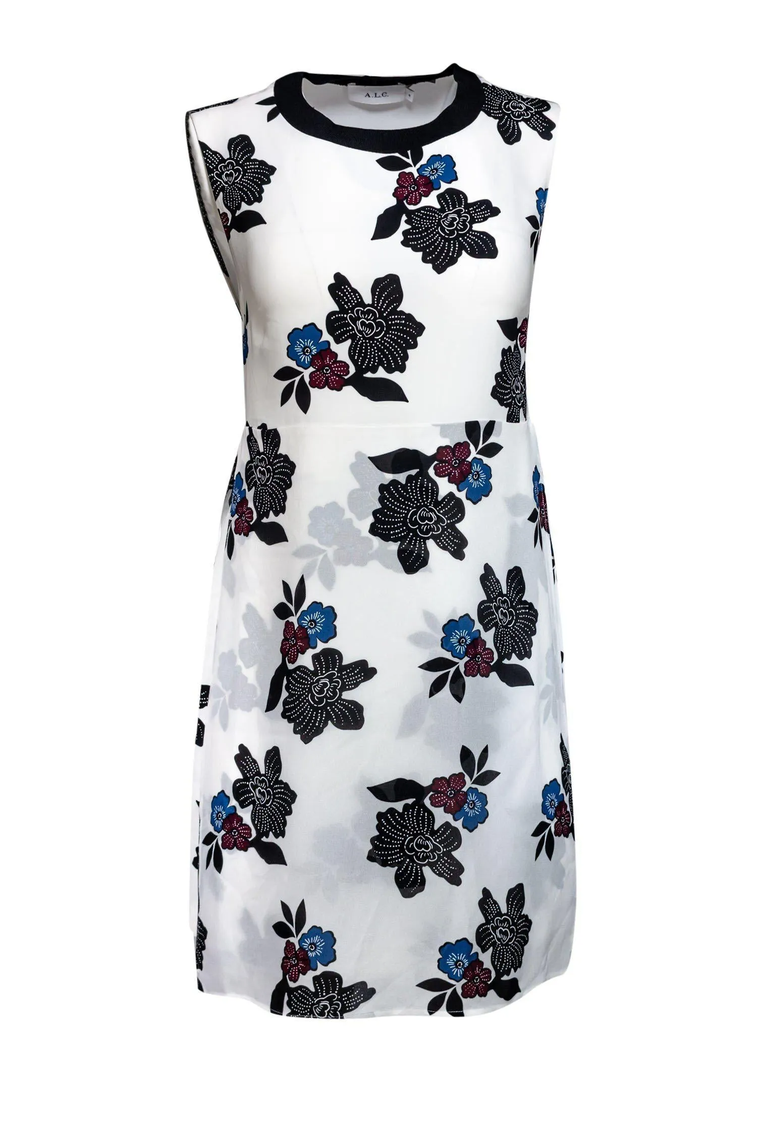 A.L.C. - White Floral Dress Sz 8