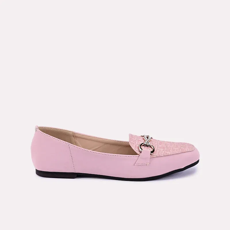 Aliana Peach Fancy Horsebit Pumps 0431112