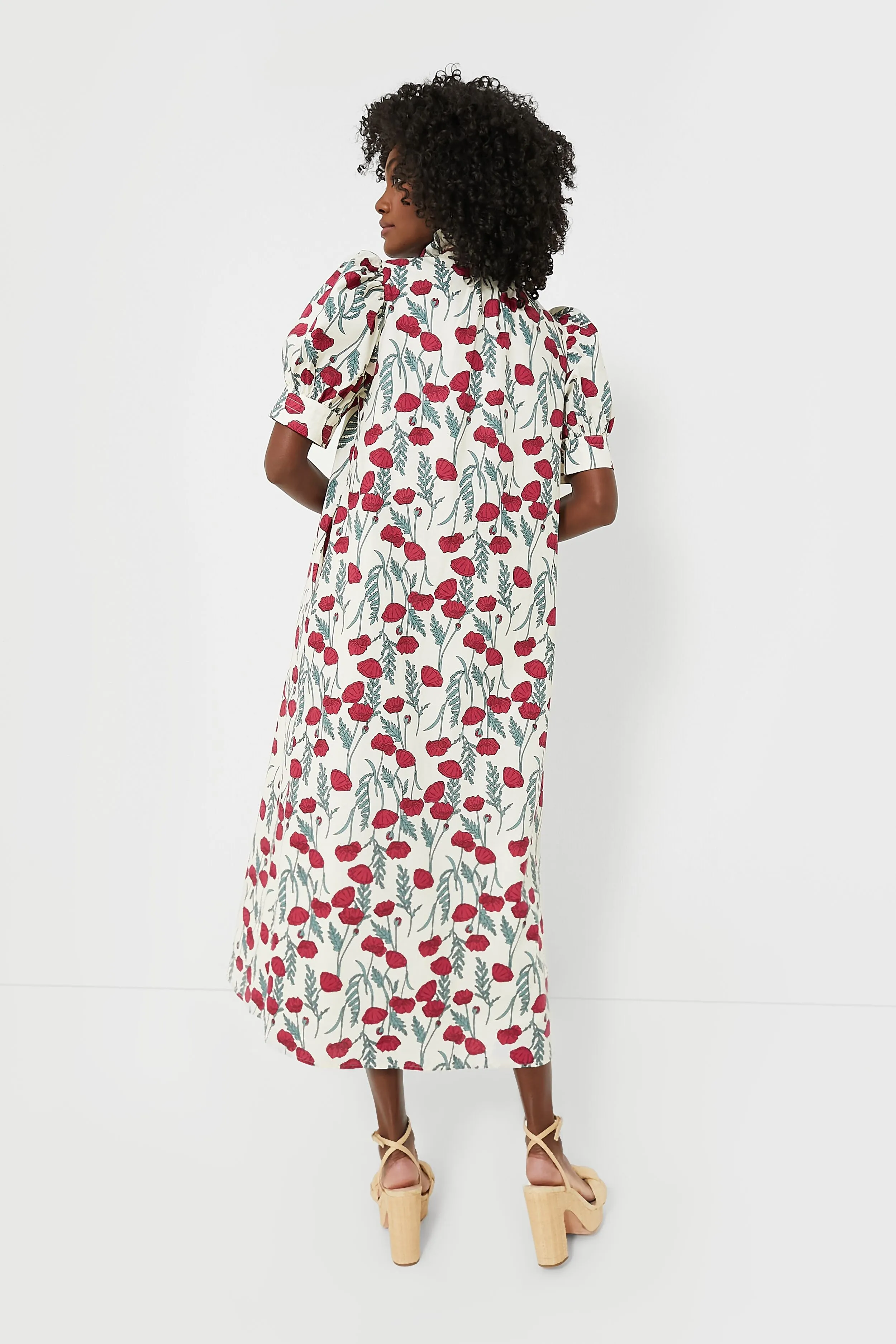 Amaryllis Floral Louisa Maxi Dress