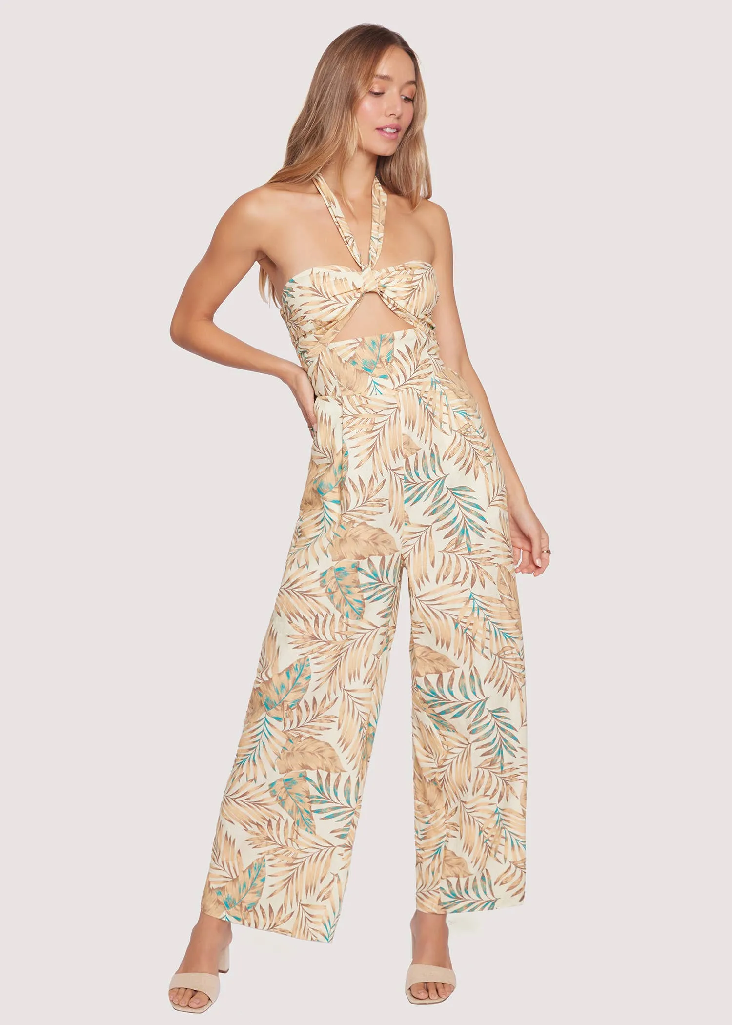 Anafi Palm Jumpsuit