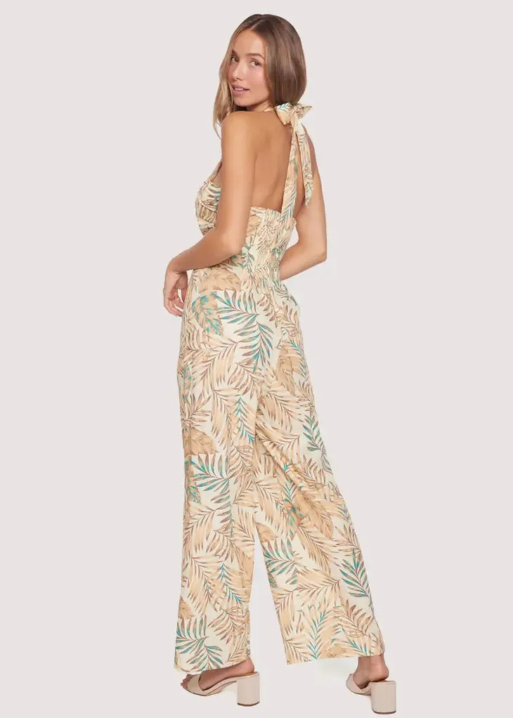 Anafi Palm Jumpsuit