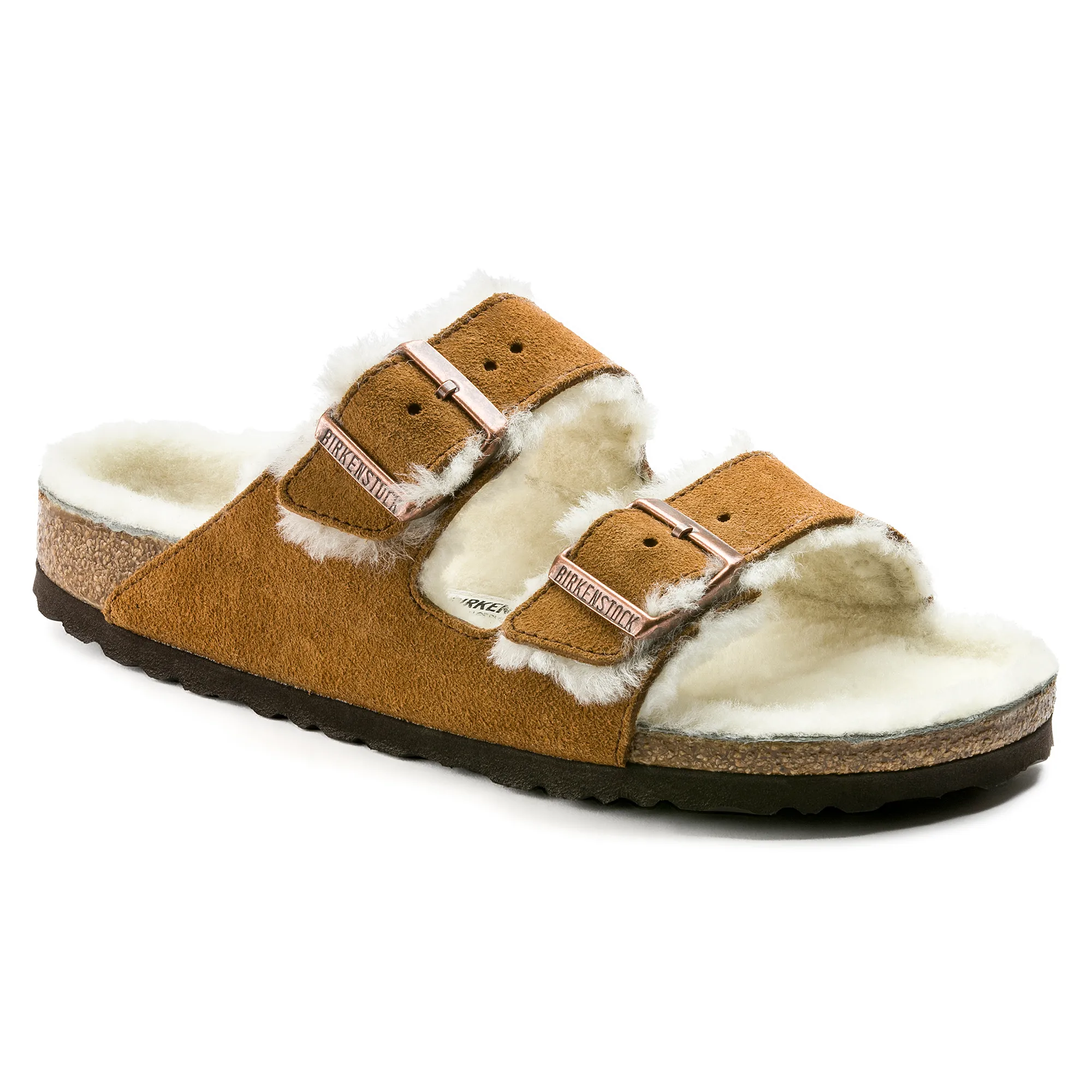 Arizona Shearling Sandals Regular Width