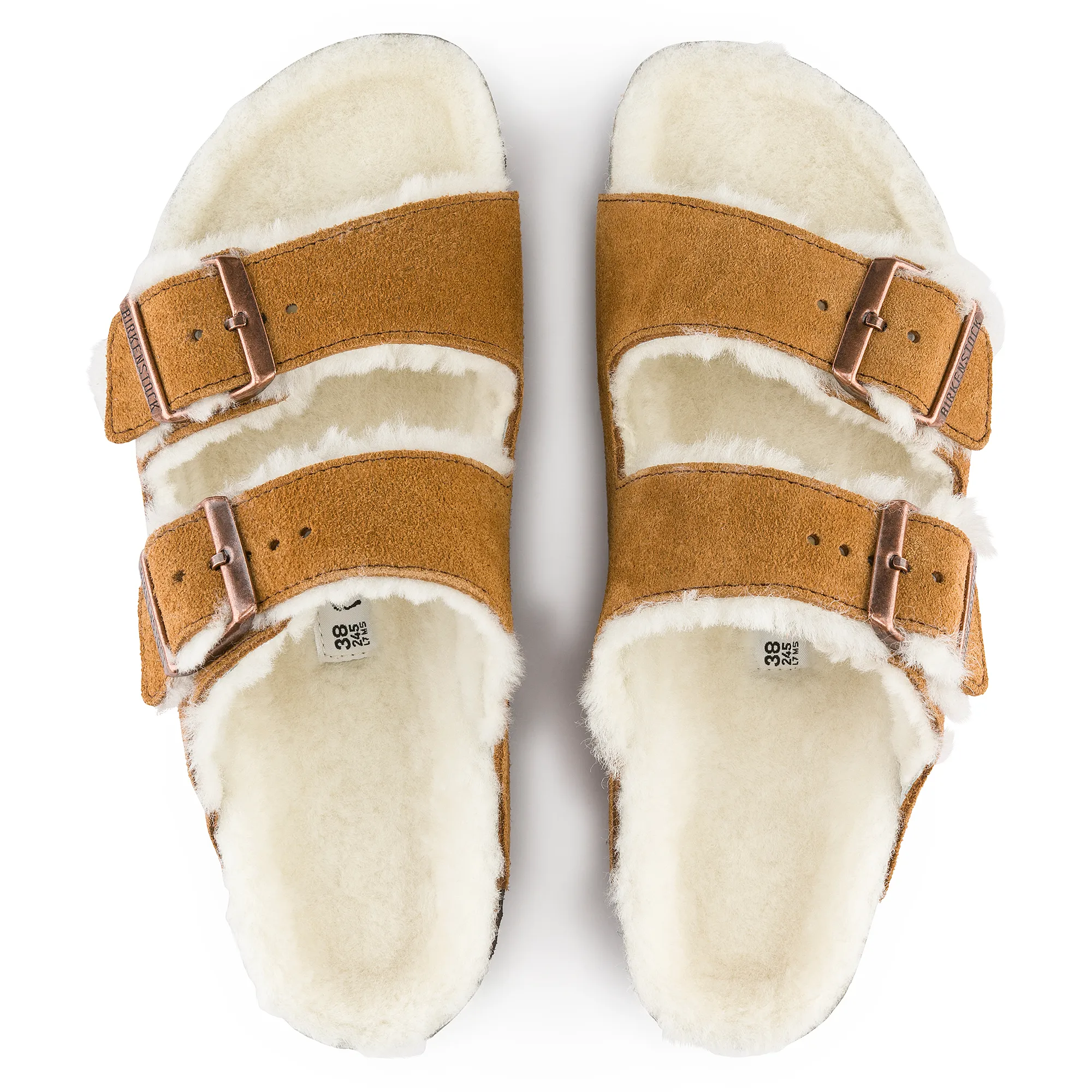 Arizona Shearling Sandals Regular Width