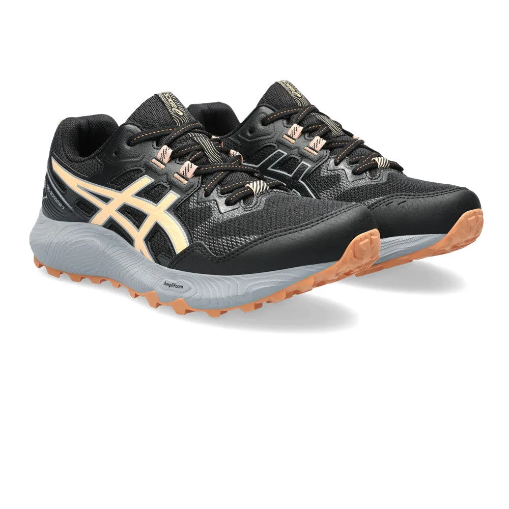 Asics Women's Gel Sonoma 7 Trail Trainers - Black / Peach