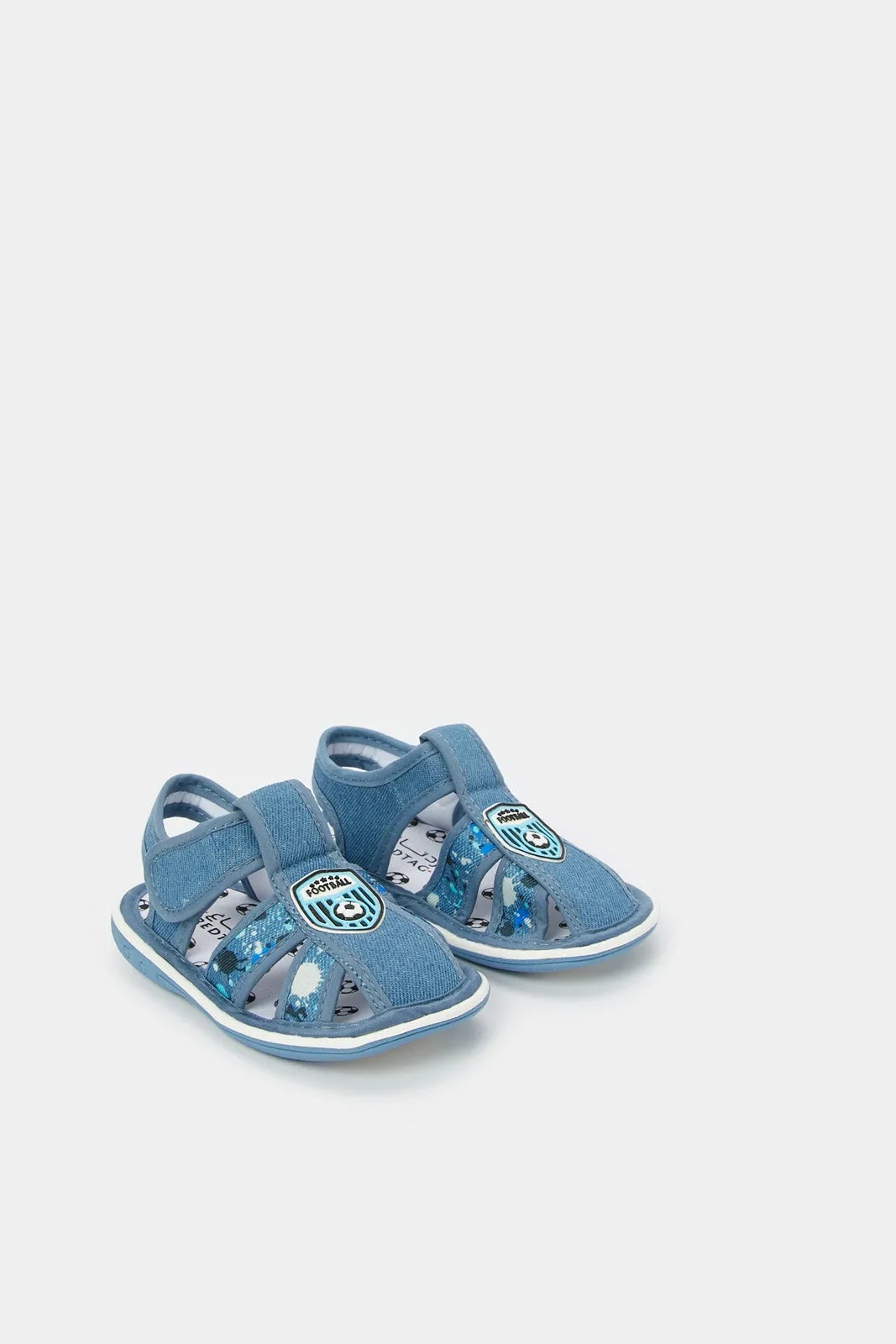 Babies Blue Denim Pump