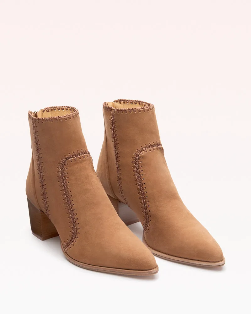 Benta Bootie 60 Suede Beige