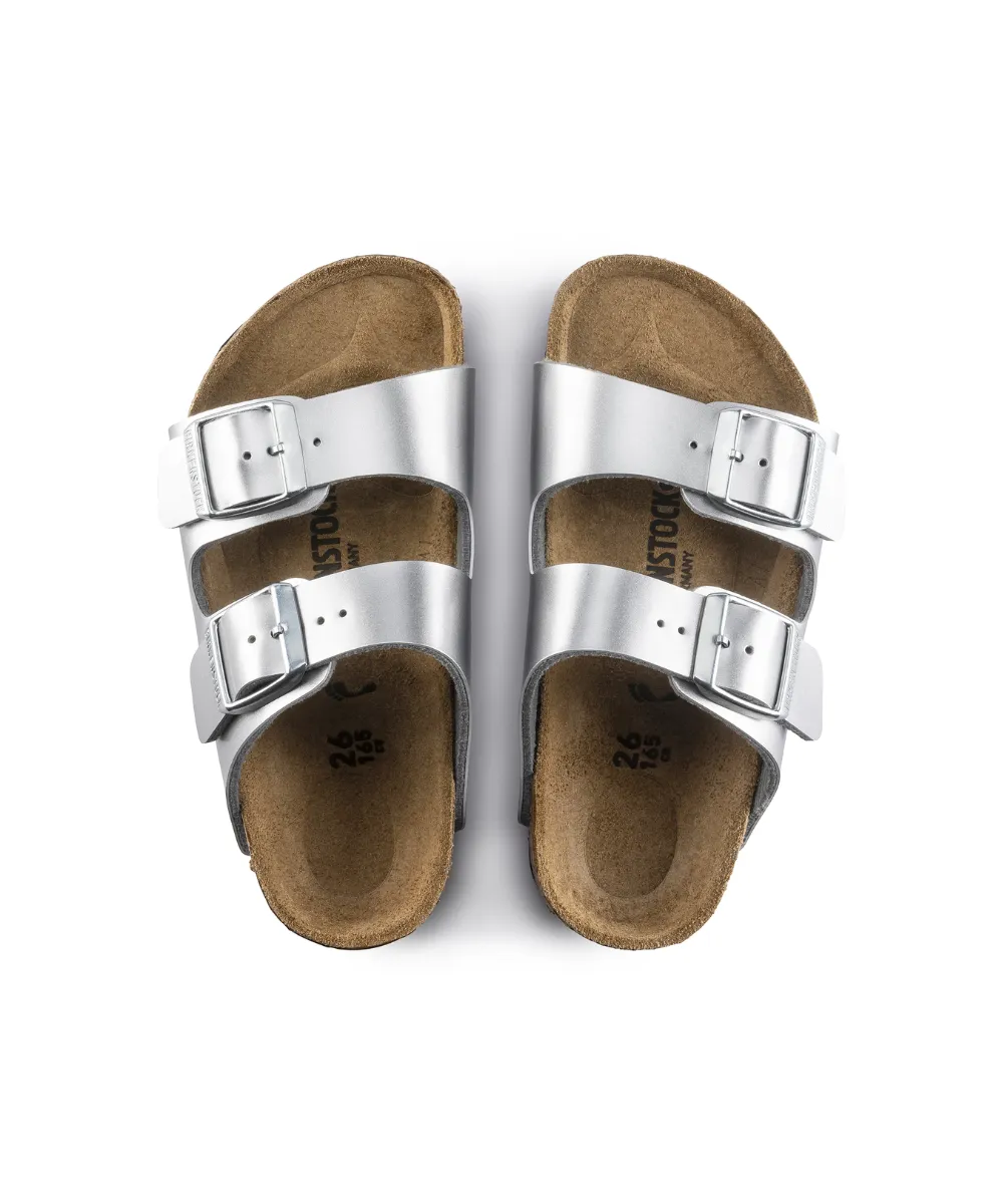 BIRKENSTOCK ARIZONA IN SILVER