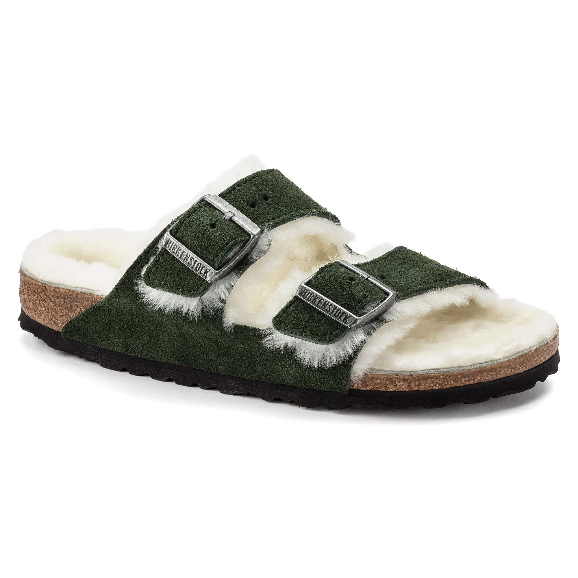 Birkenstock Arizona Shearling mountain view suede/natural shearling