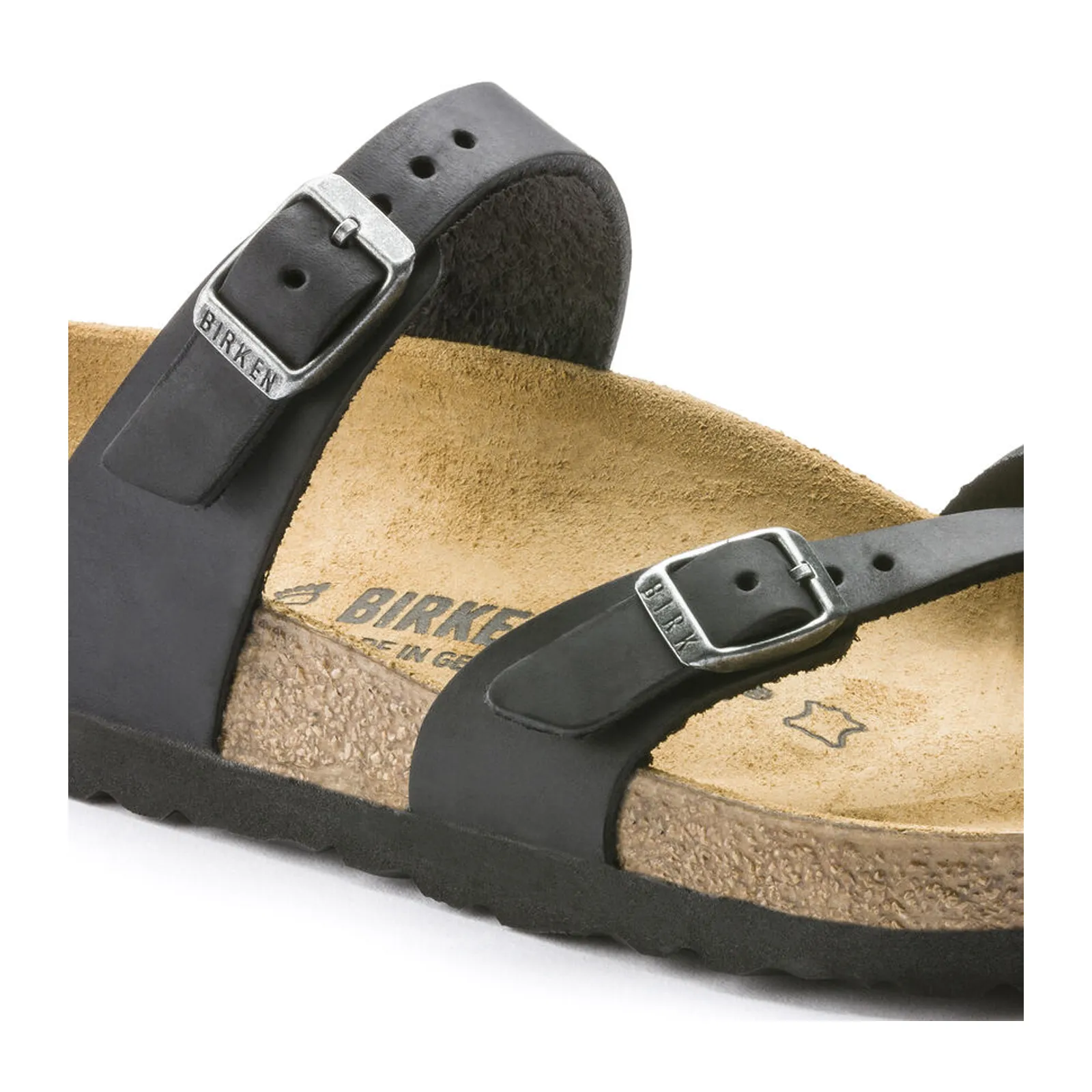 Birkenstock Mayari Sandal (Women) - Black Oiled Leather