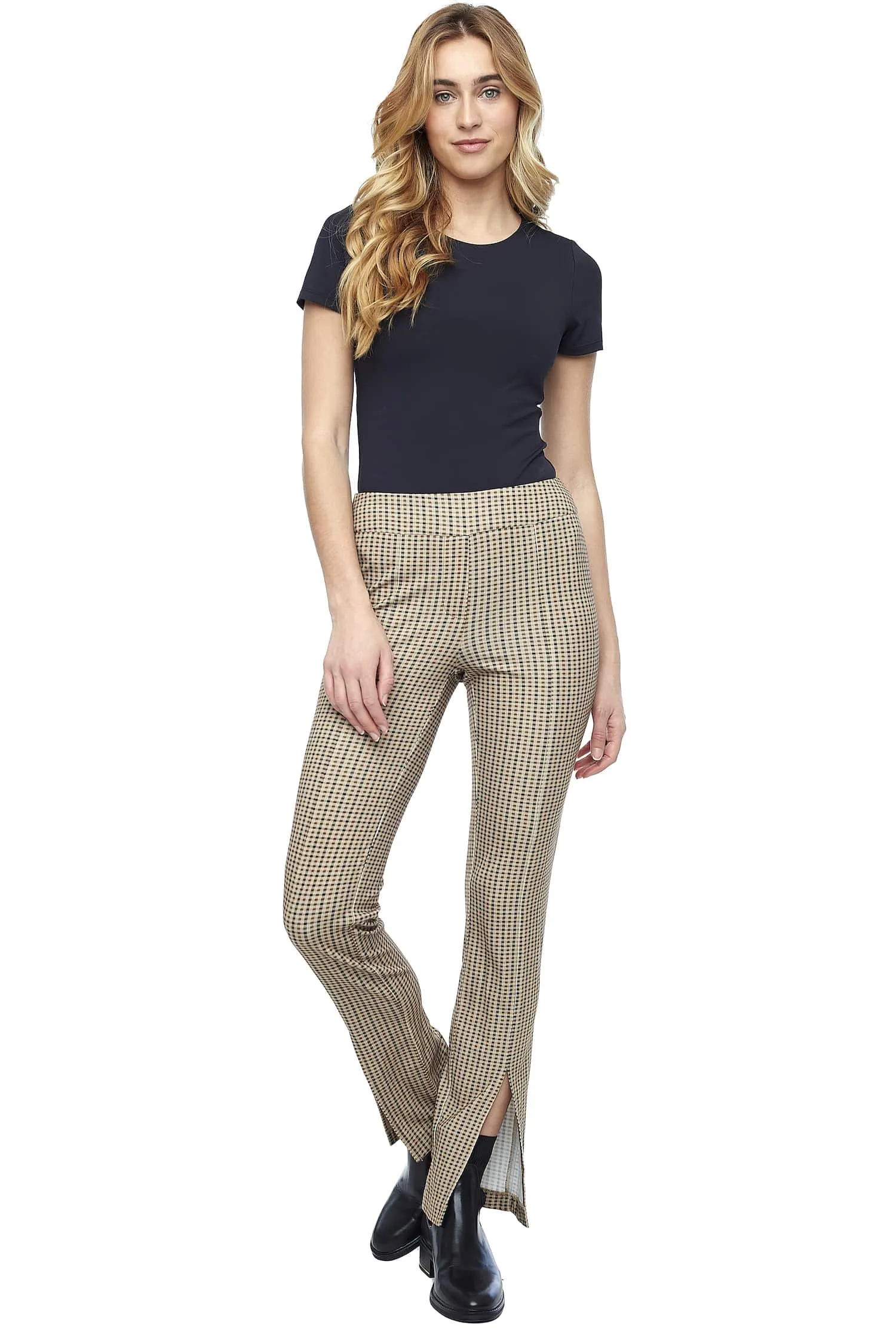 Blake Plaid Ankle Pants