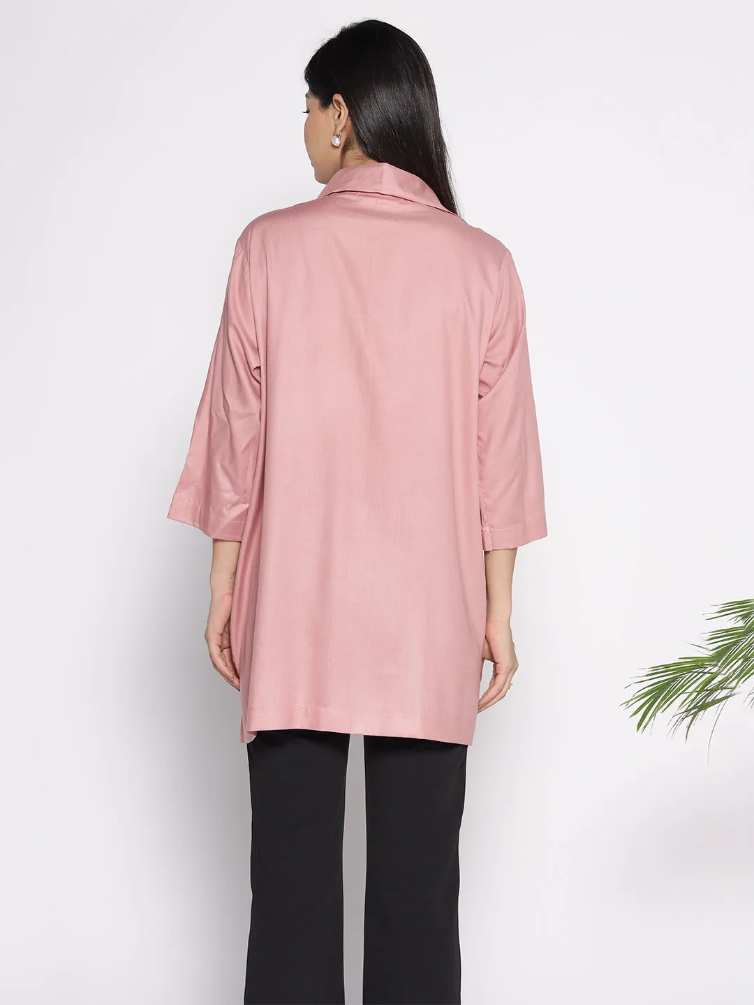 Blush Rayon ShirtTop - Cheonrima