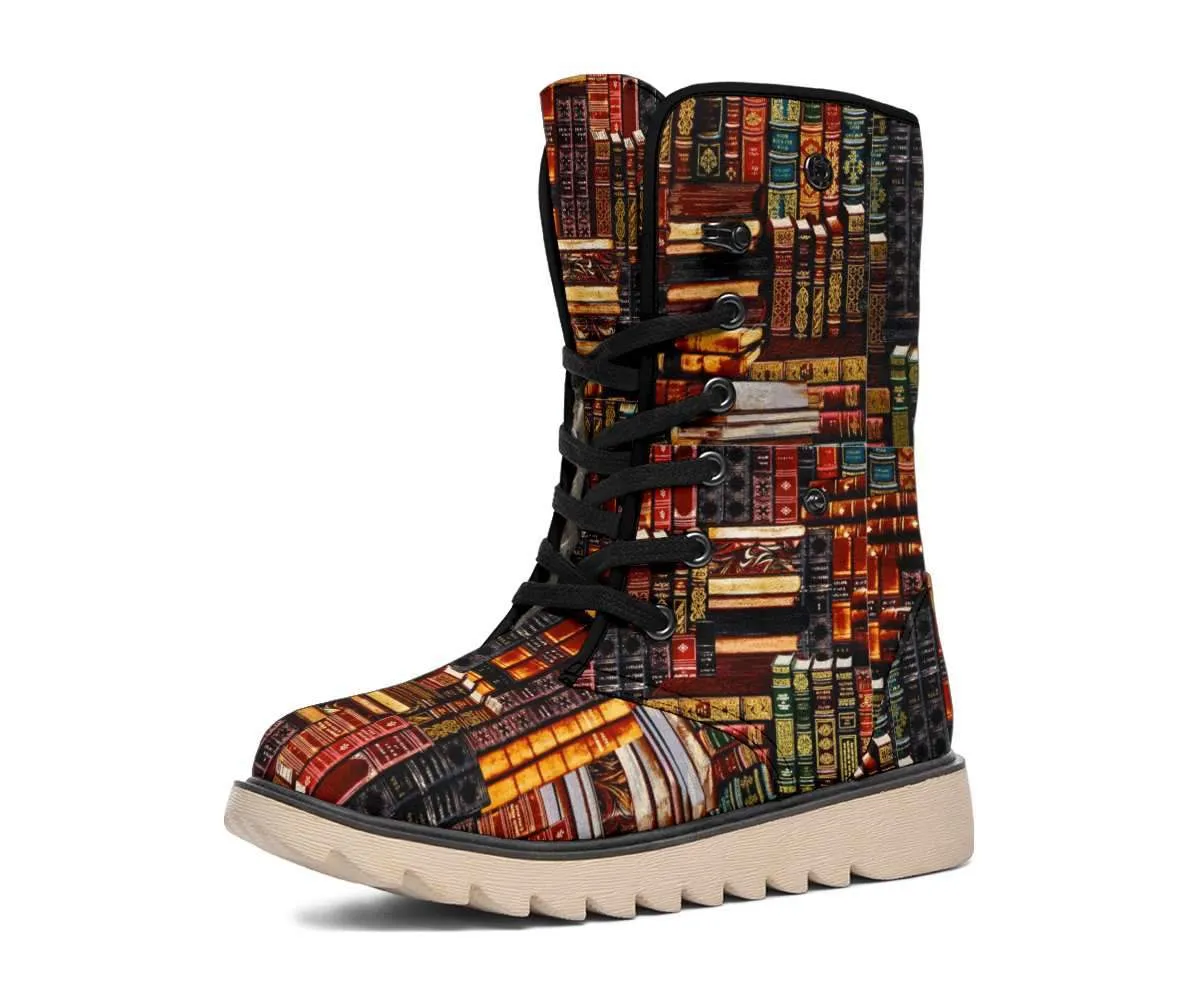 Bookish Polar Boots