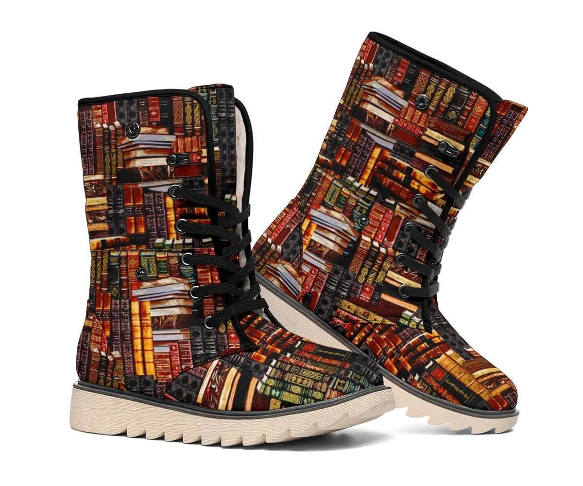 Bookish Polar Boots