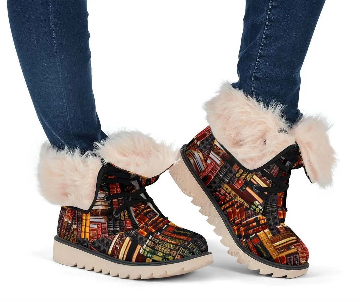 Bookish Polar Boots