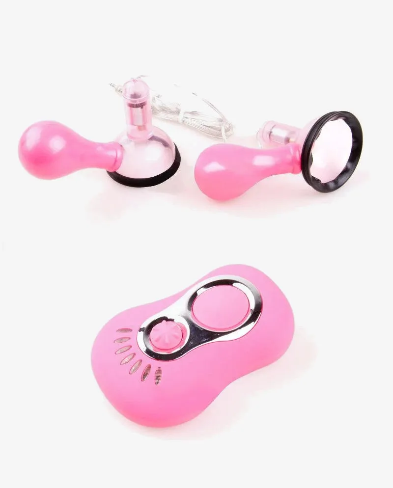 Breast Enlargement Nipple Sucker Vibrating Stimulator