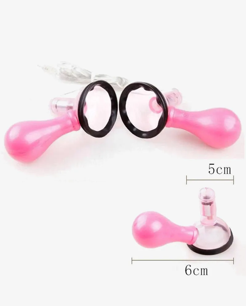 Breast Enlargement Nipple Sucker Vibrating Stimulator