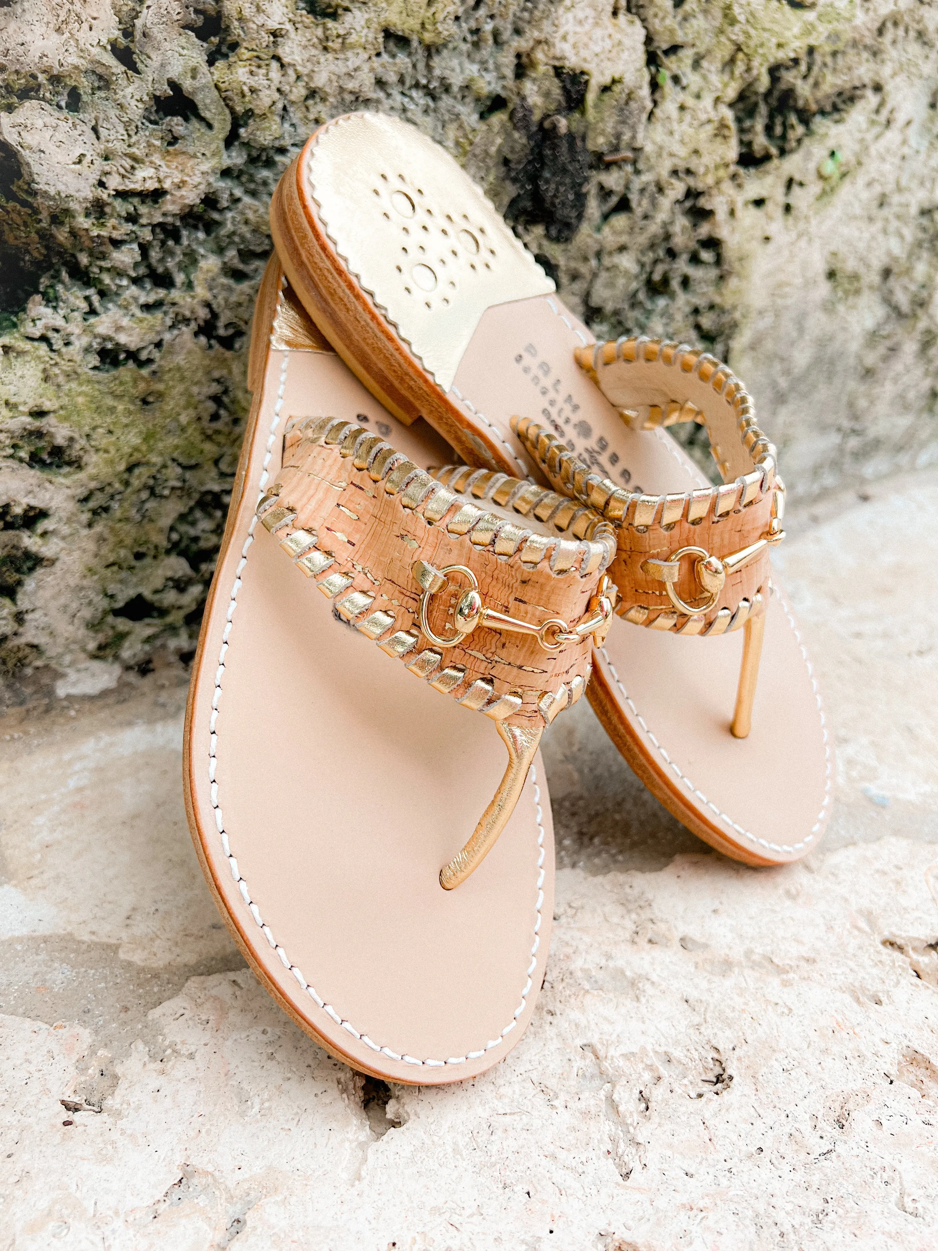 Brianna Cork / Gold (Gold Buckle)