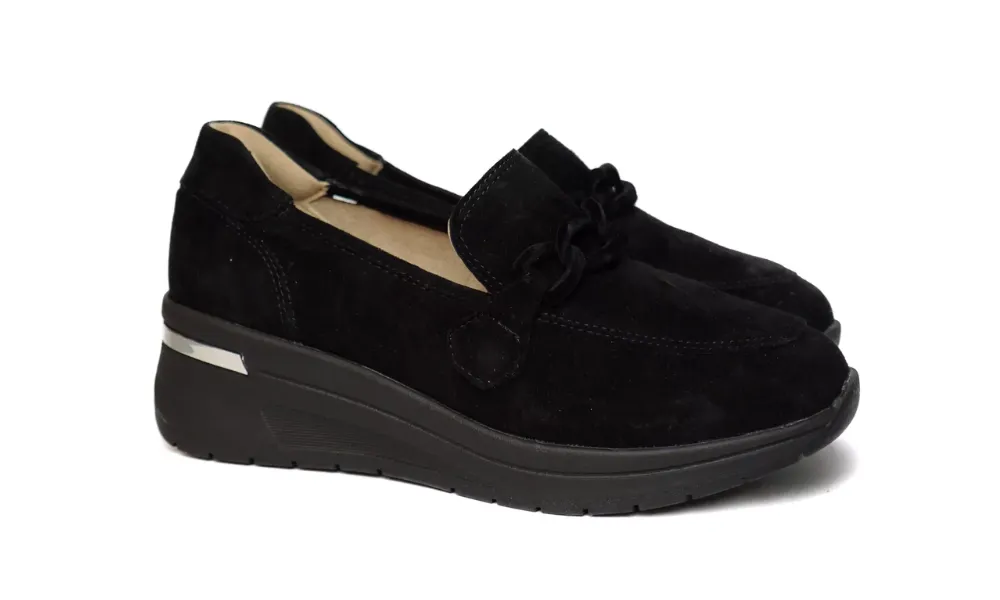 Caprice 24301 - Black Suede