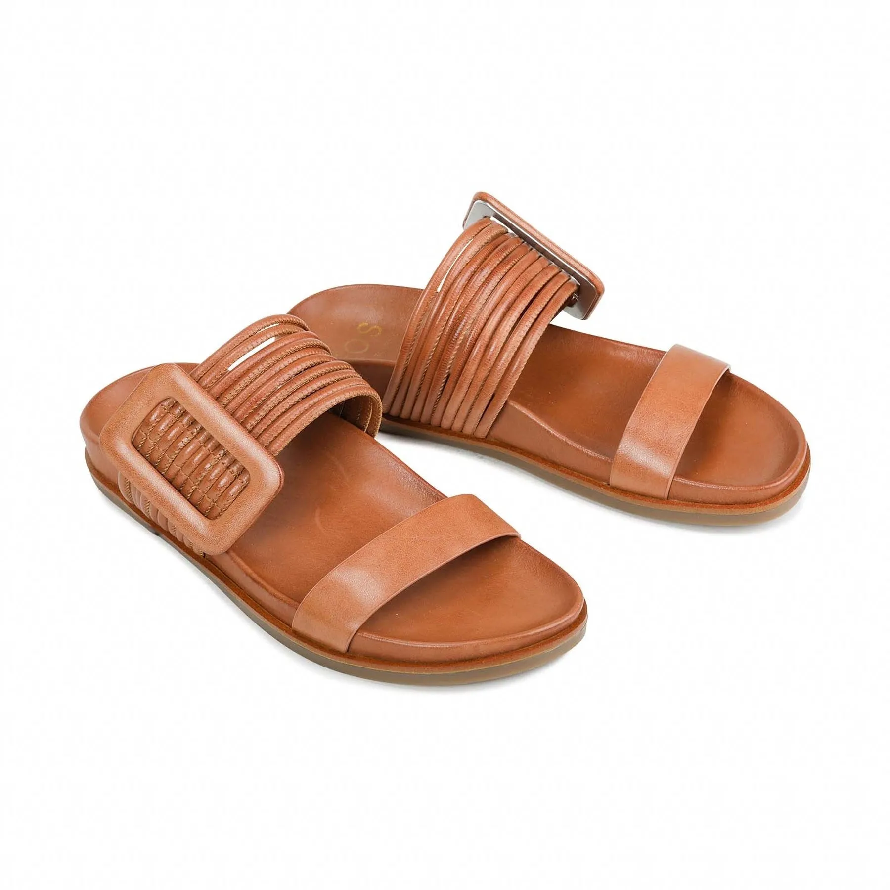 CARMICE LEATHER SANDALS