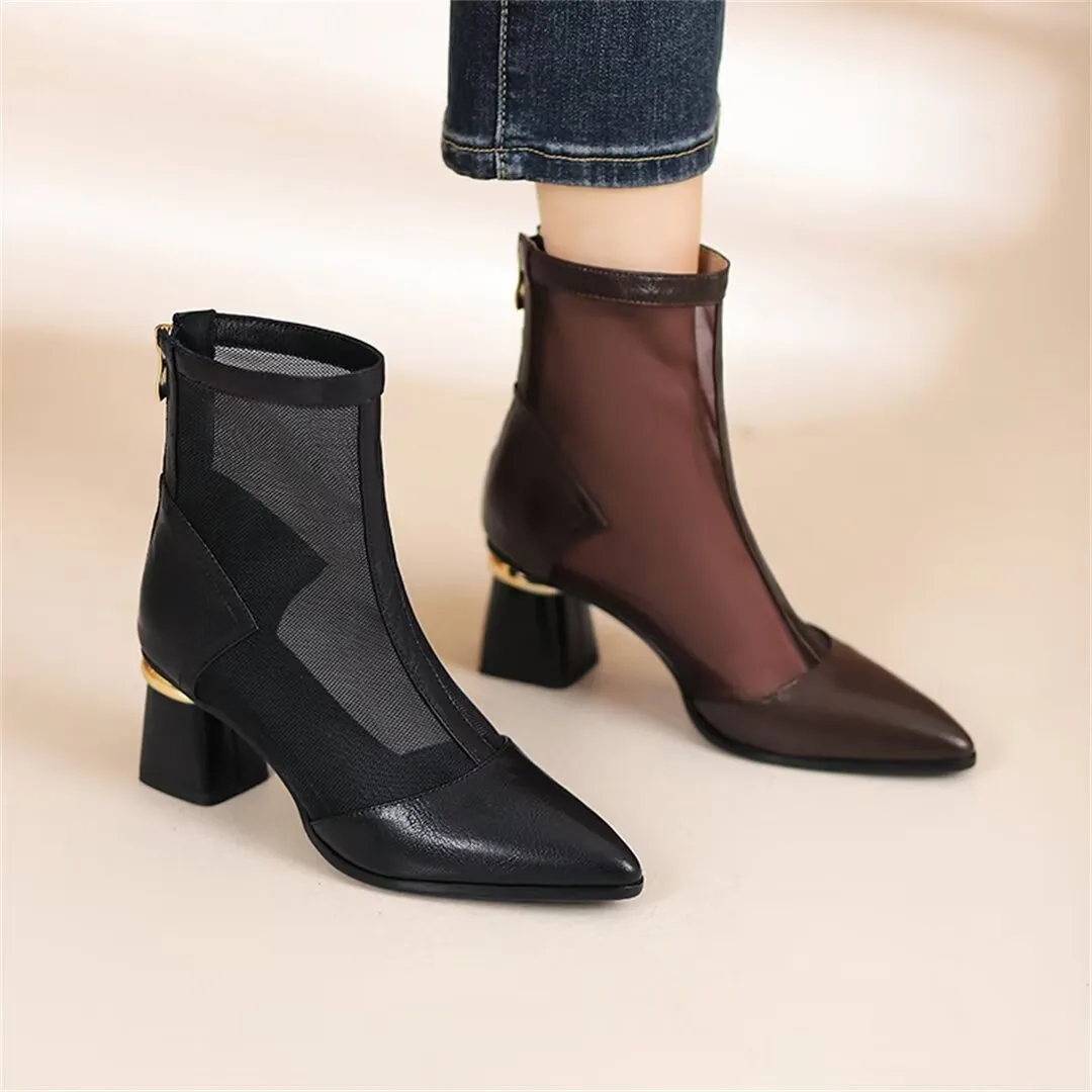 ChicElegance Cow Leather Pumps