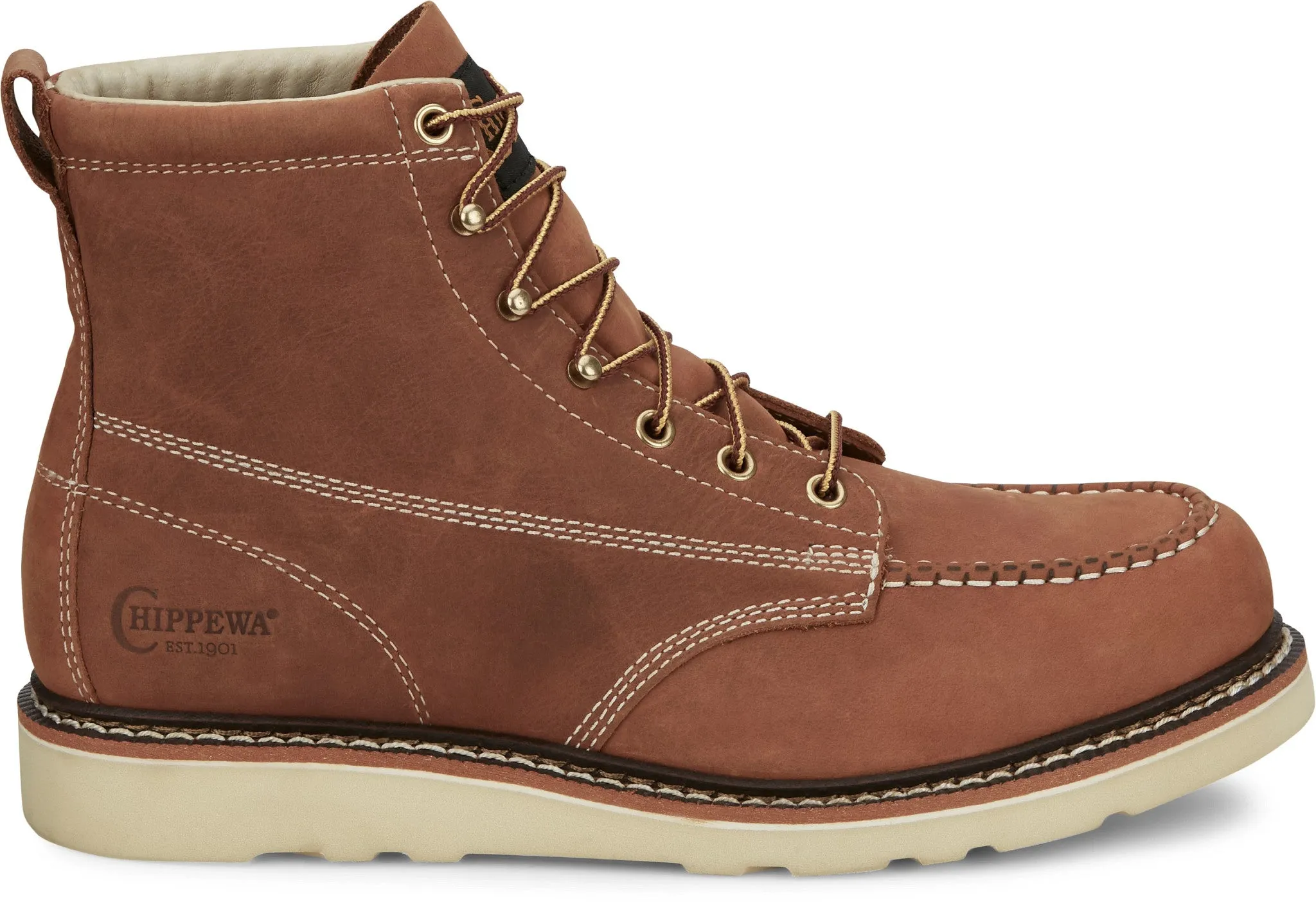 Chippewa Men's Edge Walker 6" Lace Up Wedge Work Boot