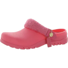 Coach Womens Lola Terry Cloth Terry Cloth Slip On Clogs