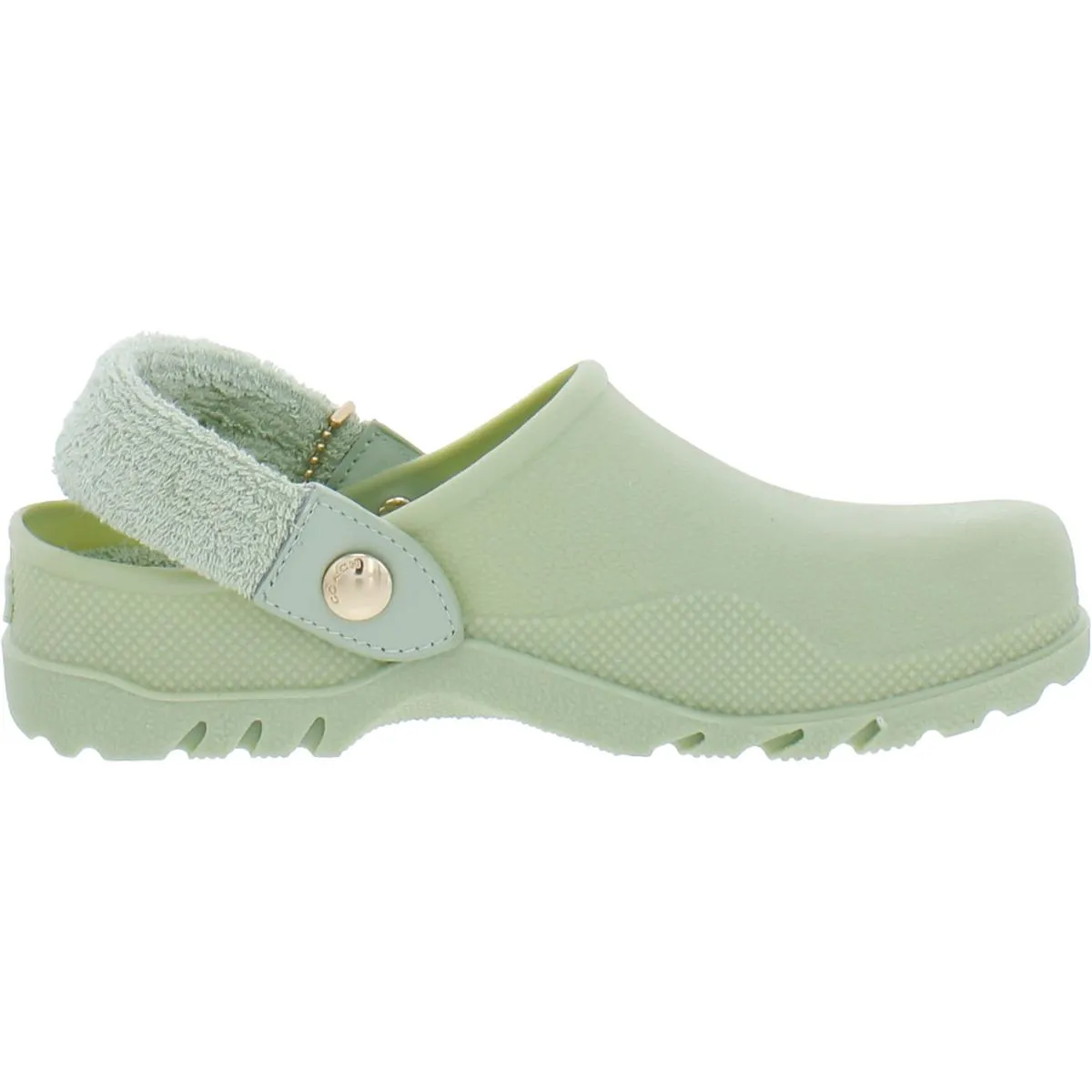 Coach Womens Lola Terry Cloth Terry Cloth Slip On Clogs