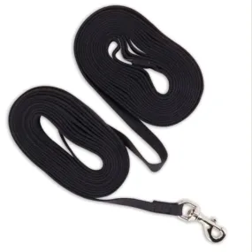 Cotton Web Training Lead Black 5/8"