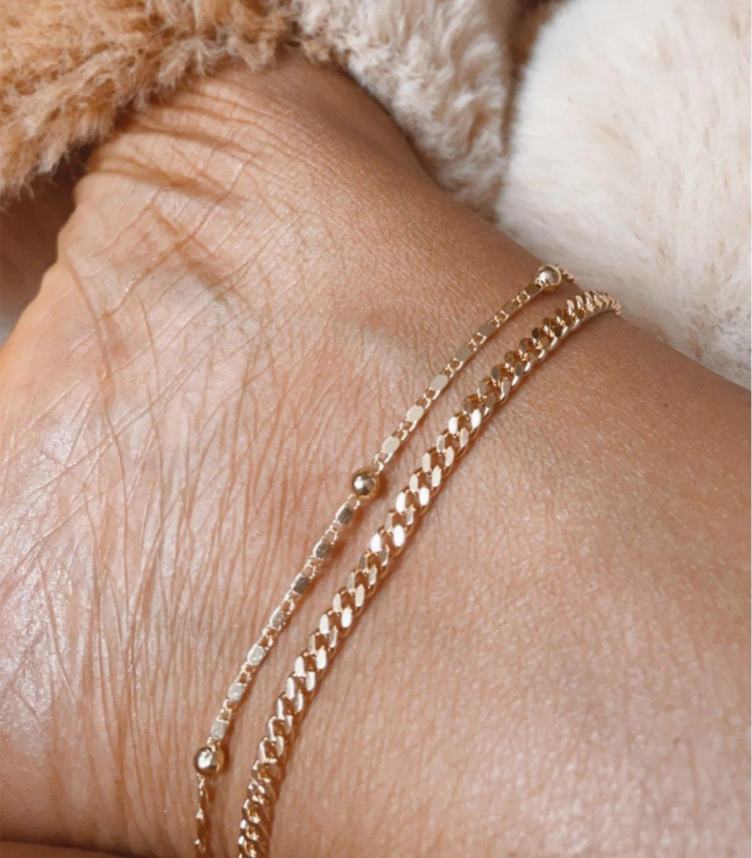 Cuban Link Anklet