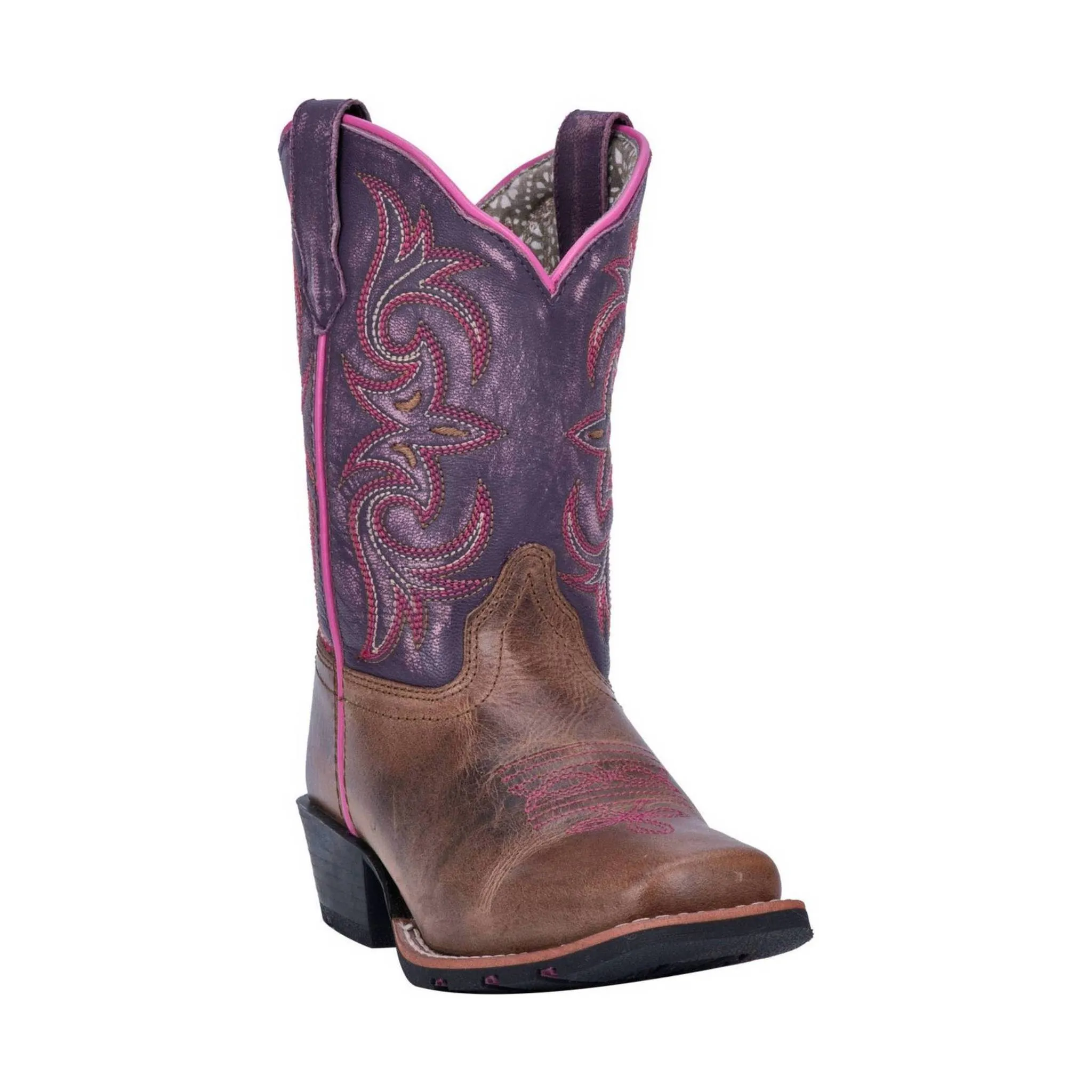 Dingo Kids' Majesty Boot - Tan Purple