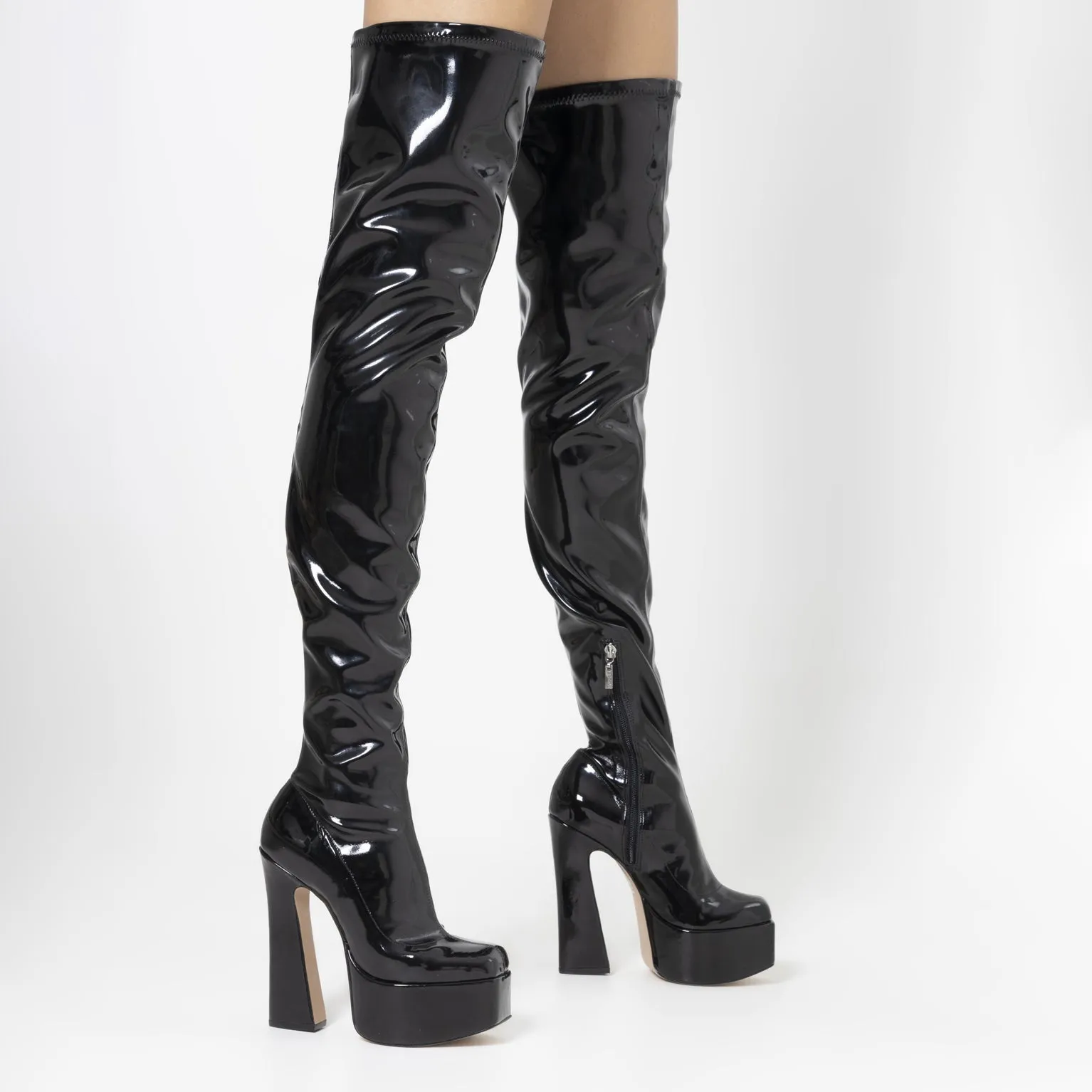 Dolores Patent Boot