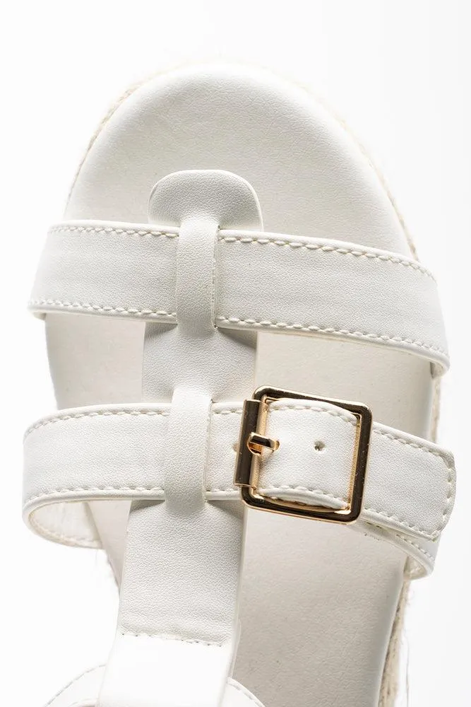 Espadrille Heel White