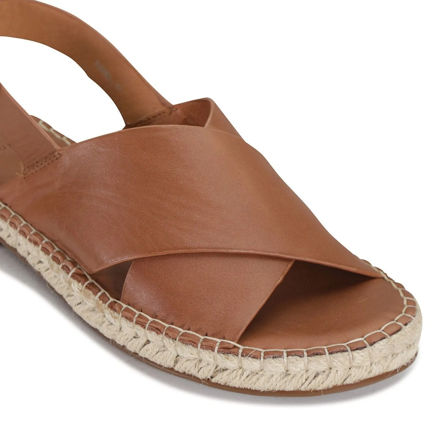 ESPEL LEATHER ESPADRILLE ARCHIVE SANDAL