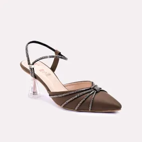 Feronika Brown Fancy Pumps 0431031