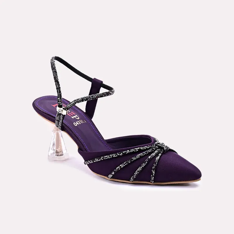 Feronika Purple Fancy Pumps 0431031