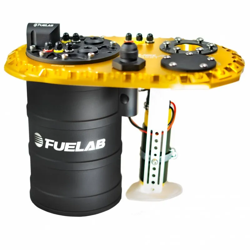 FUELAB 62723-5 Fuel System QSST Gold with Lift Pump FUELAB 49614, Surge Tank Pump Twin Screw FUELAB 93904