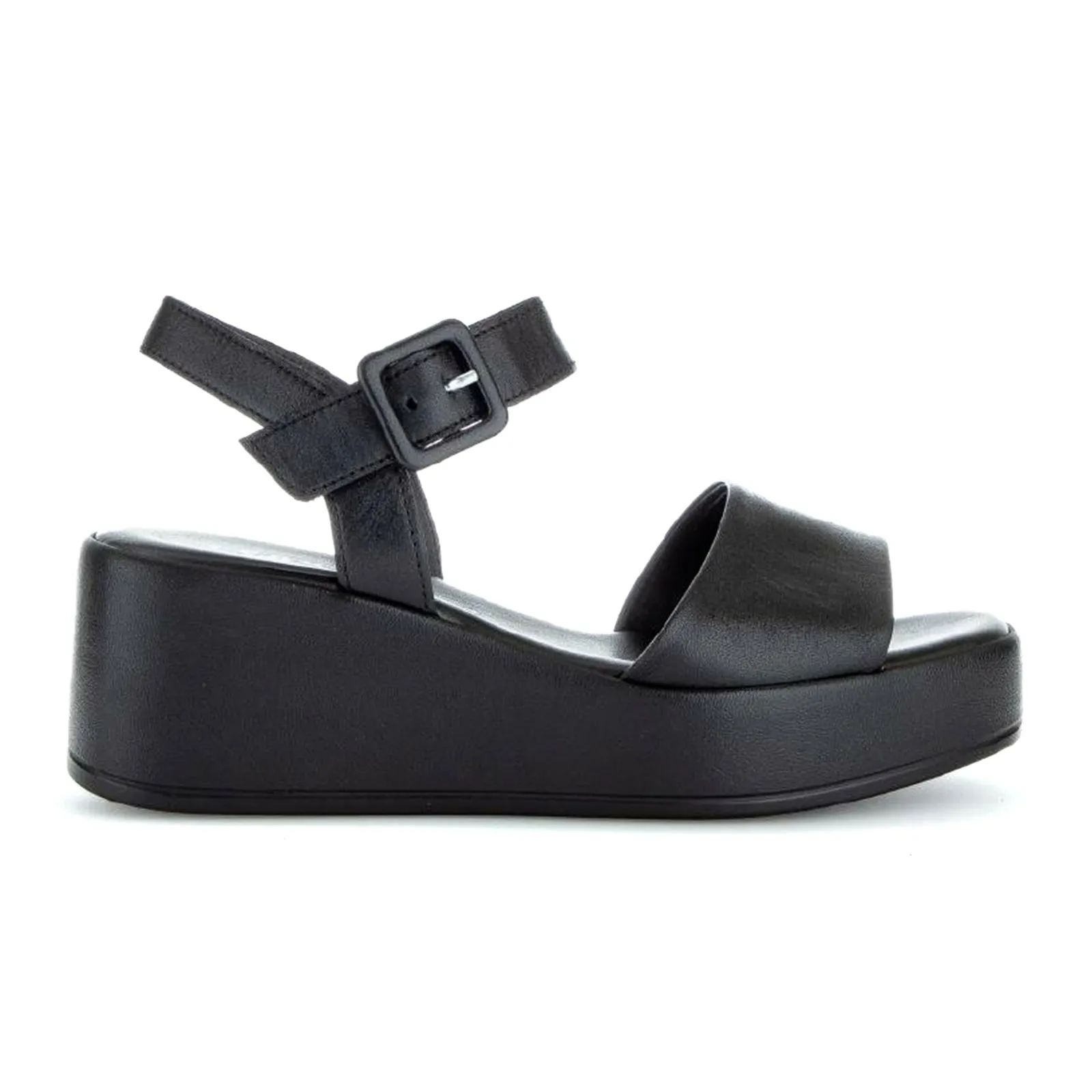 Gabor 44531-27 Platform Wedge Sandal (Women) - Schwarz Nappa