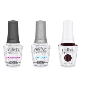 Gelish Combo - Base, Top & Pumps Or Cowboy Boots?