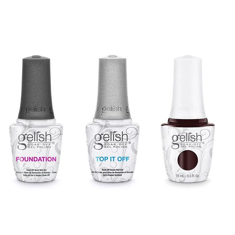 Gelish Combo - Base, Top & Pumps Or Cowboy Boots?