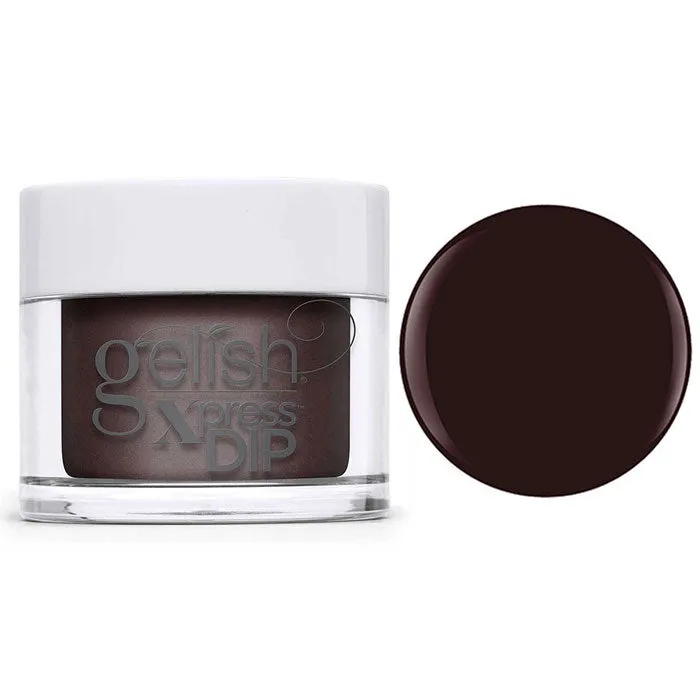 Gelish Professional Xpress Dip Powder Pumps Or Cowboy Boots? - Black Brown Creme - 43G