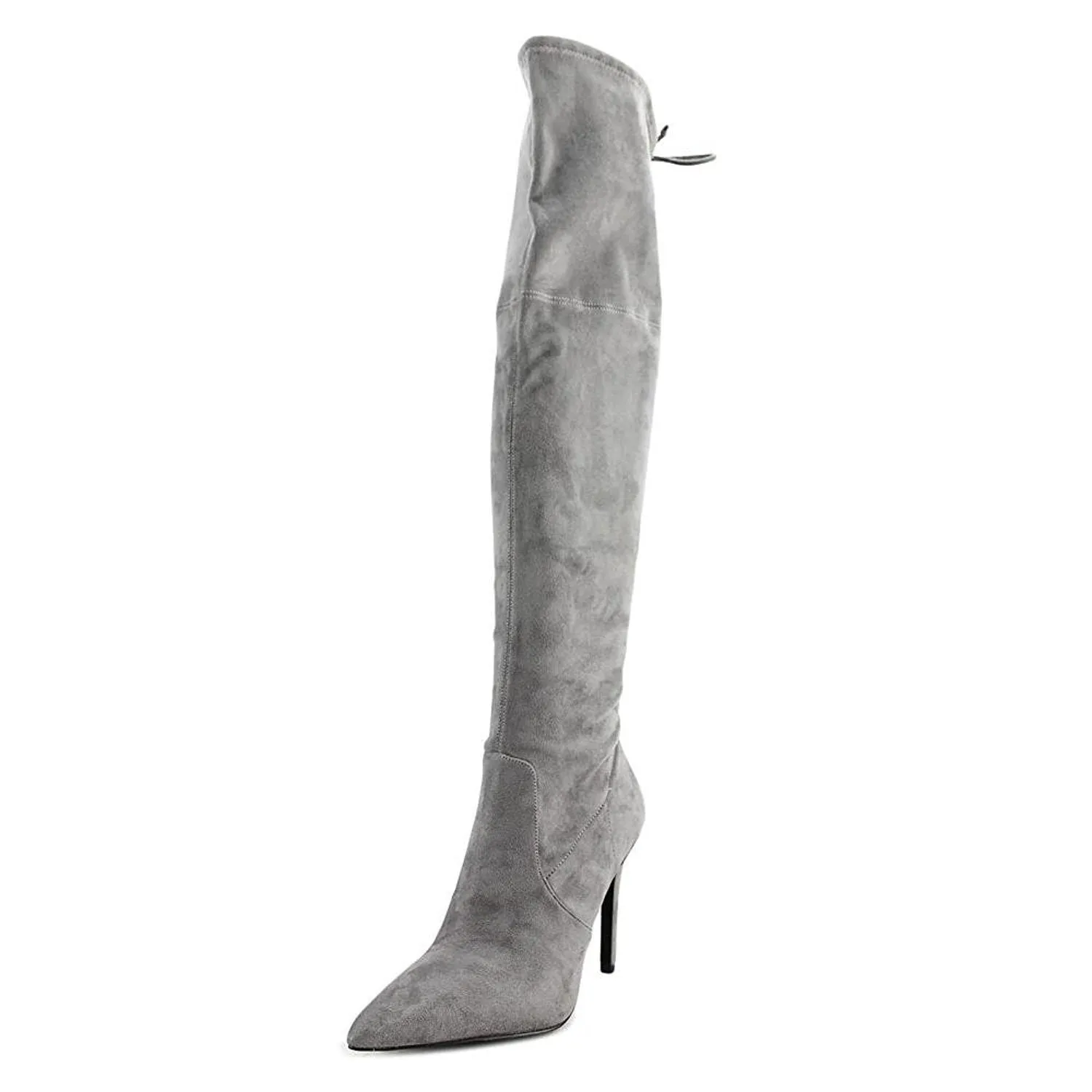 GUESS Akera Riding Over The Knee Fashion Boot, Grey (Women)