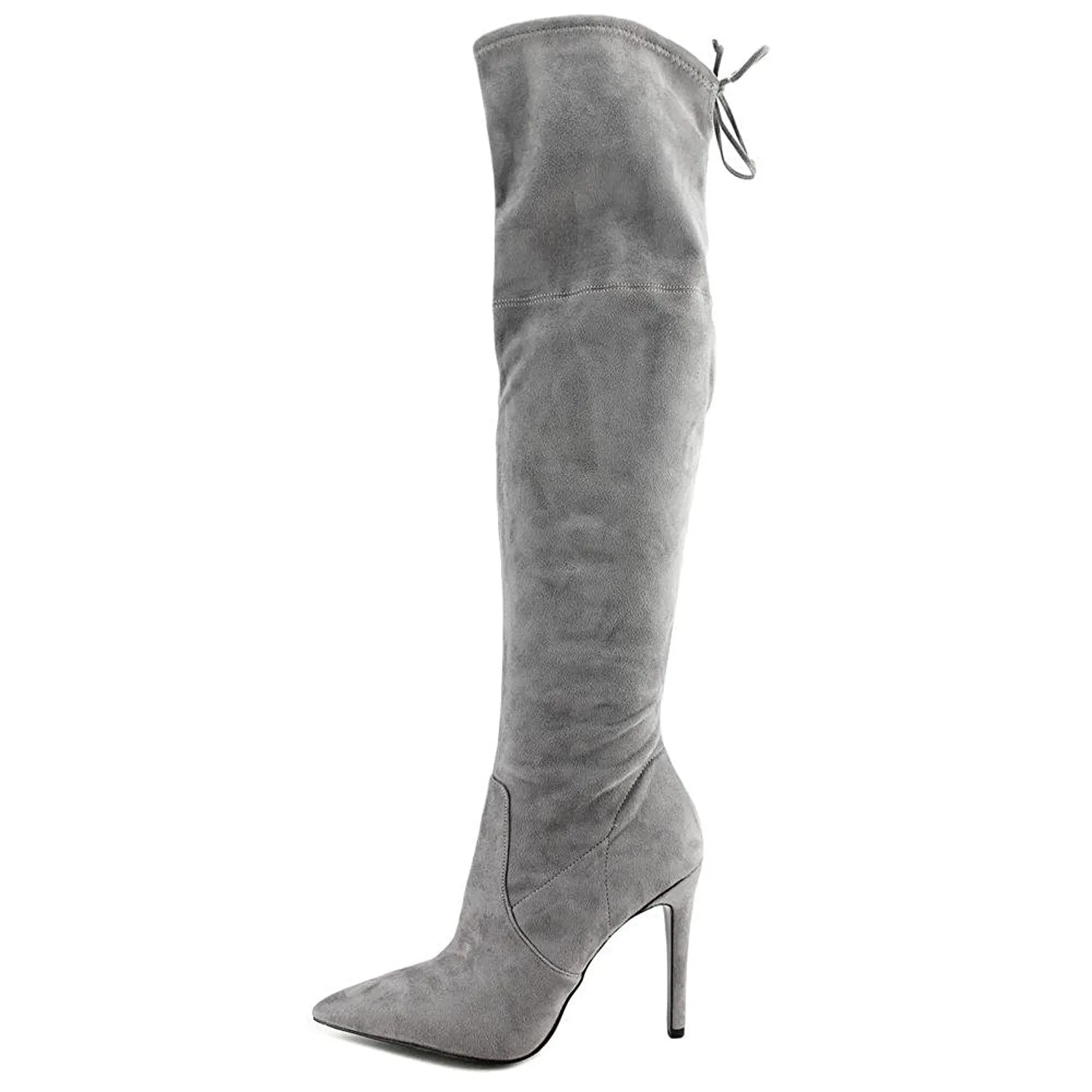 GUESS Akera Riding Over The Knee Fashion Boot, Grey (Women)