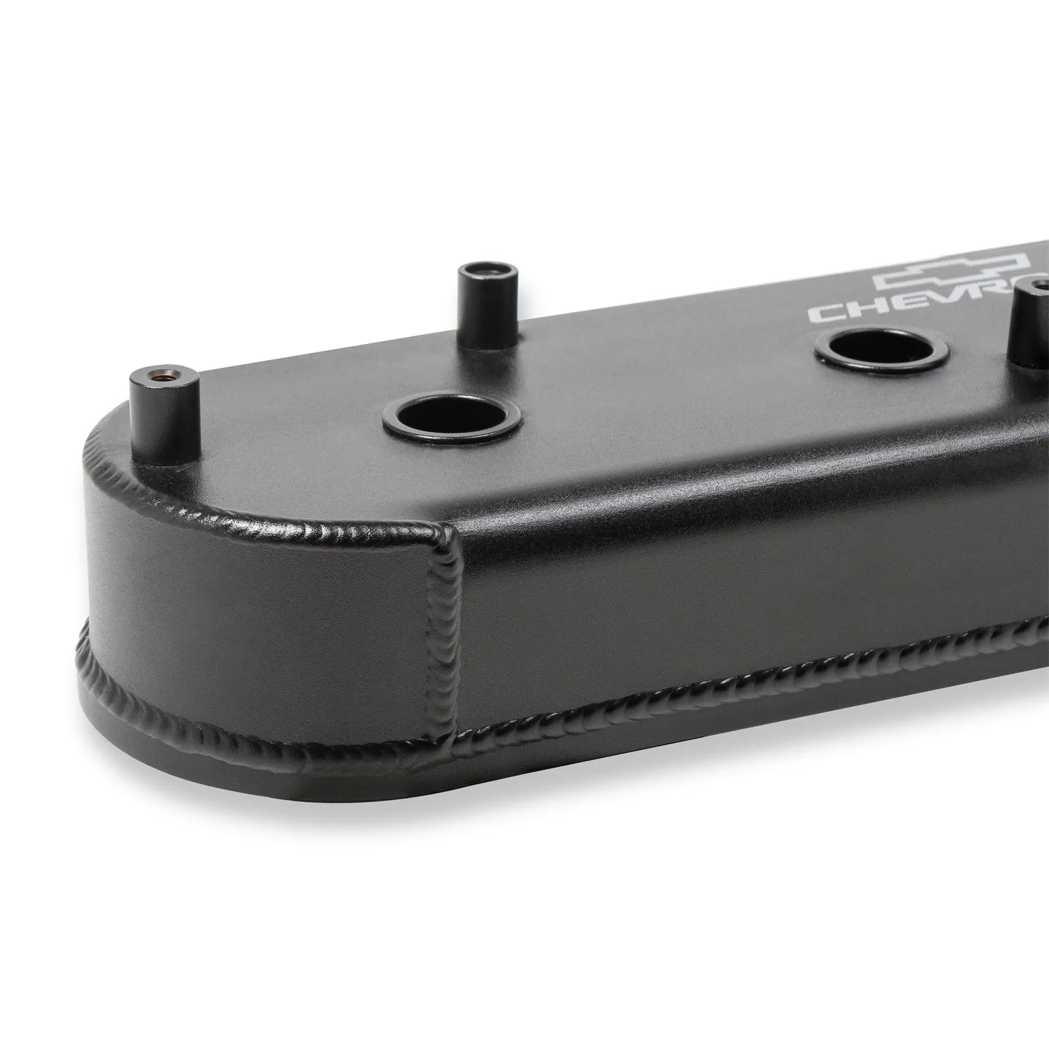 Holley GM Track Series LS Valve Covers - Satin Black