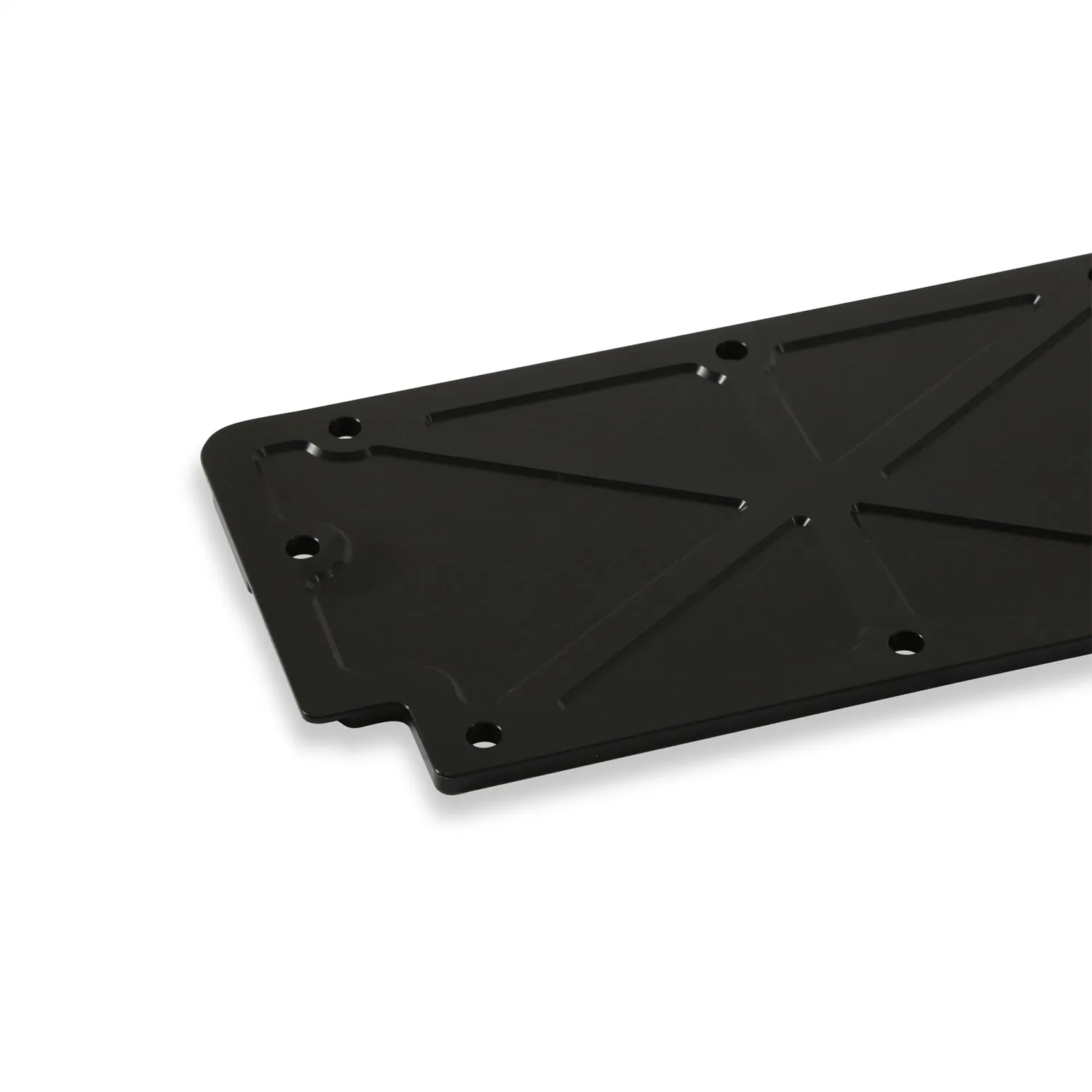 Holley Valley Cover - Black Anodized - LSX / LS2 / LS3 / LS7 - GM LS-Series