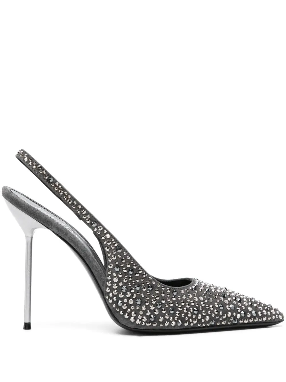 HOLLY LIDIA CRYSTAL-EMBELLISHED SLINGBACK PUMPS