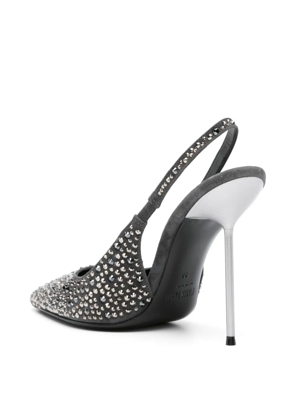 HOLLY LIDIA CRYSTAL-EMBELLISHED SLINGBACK PUMPS