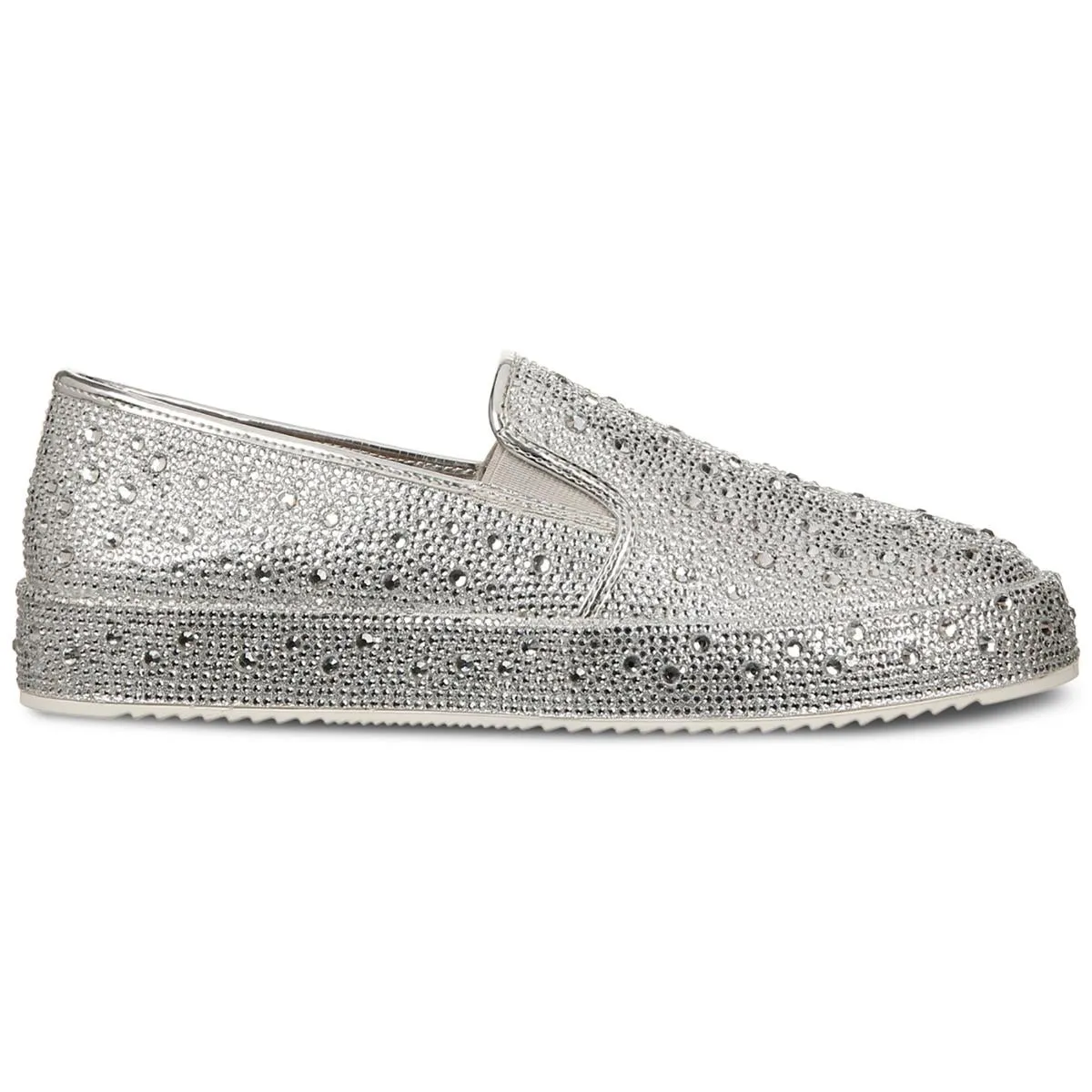 INC Womens Lenna Rhinestone Slip On Loafers