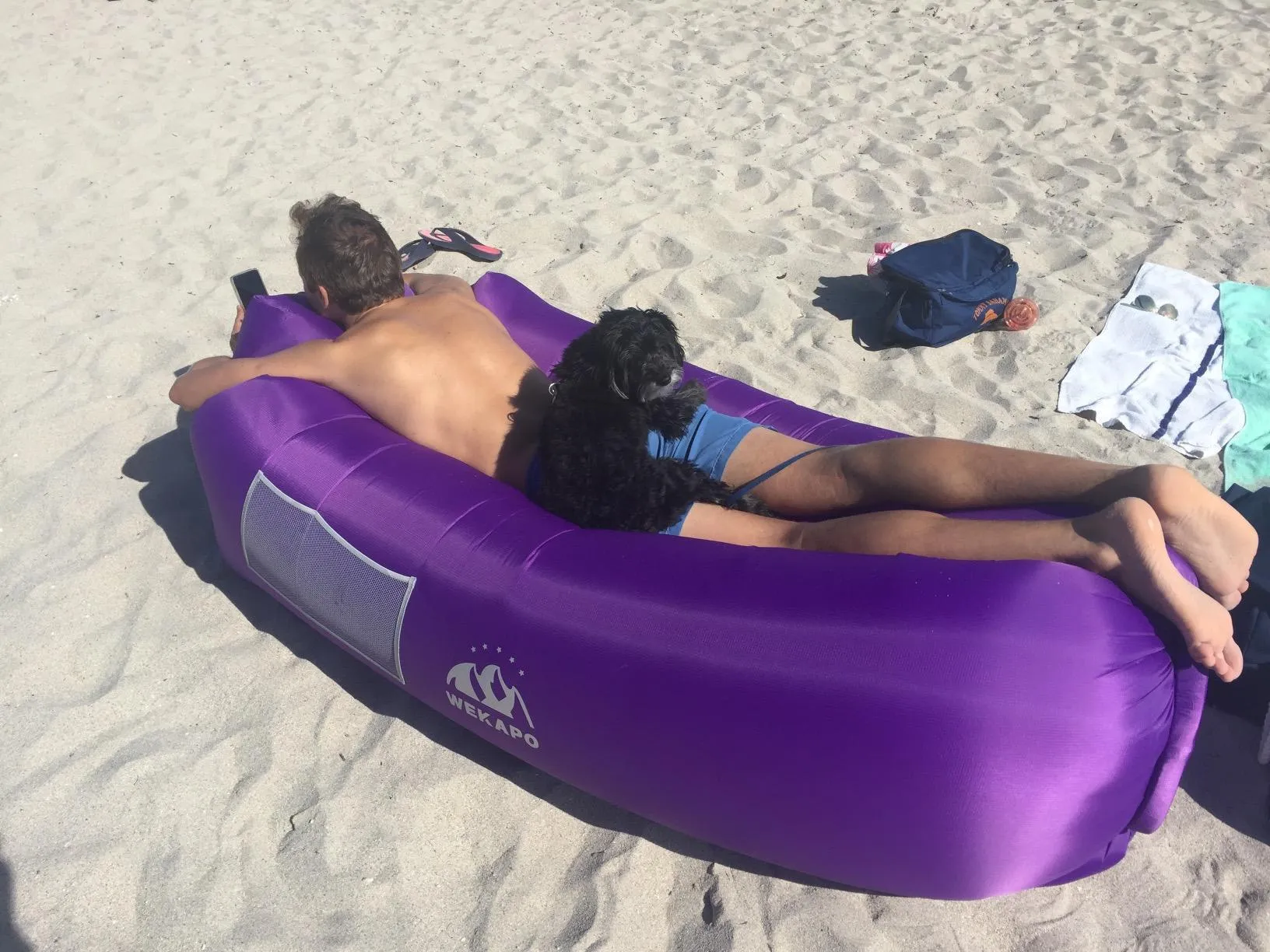 Inflatable Lounger Air Sofa Chair